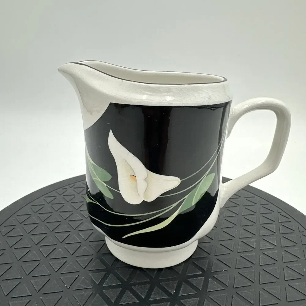 Vintage Sango's Black Lillie’s Creamer Only Replacement
